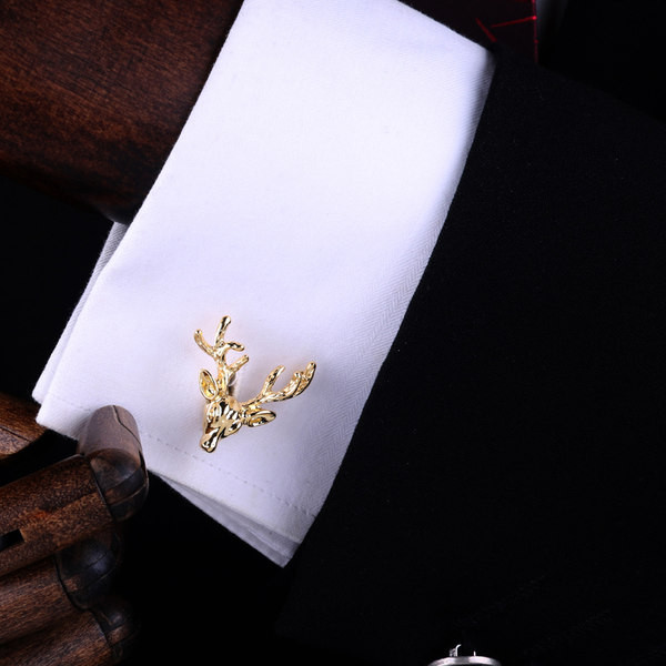 Мъжки копчета за ръкавели тип елен 