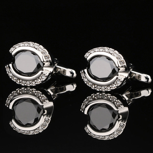 Мъжки ръкавели - с камъни 