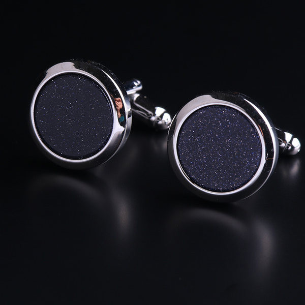 Мъжки черни матирани ръкавели 