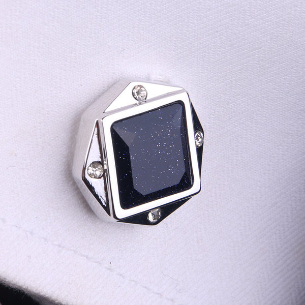 Мъжки черни матирани ръкавели 