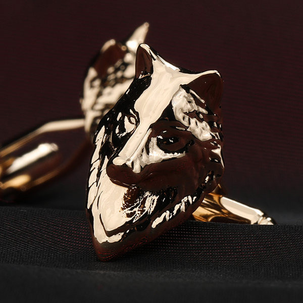 Мъжки ръкавели в златист цвят за риза 