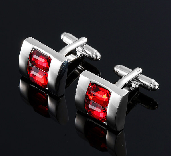 Нов модел копчета за ръкавели с цветни декоративни камъни