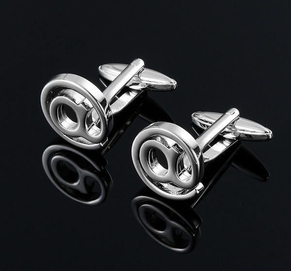 Кръгли мъжки  копчета за ръкавели 