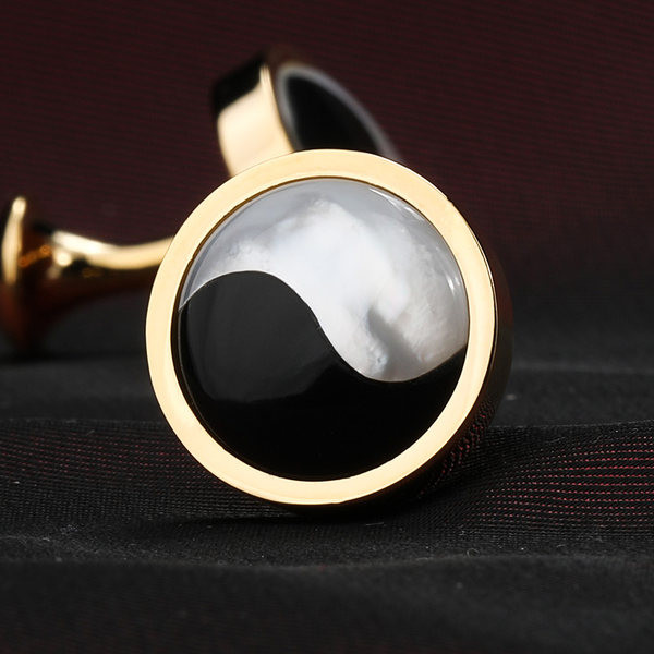 Копчета за ръкавели с кръгла форма