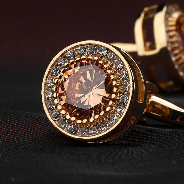 Копчета за ръкавели с камъни