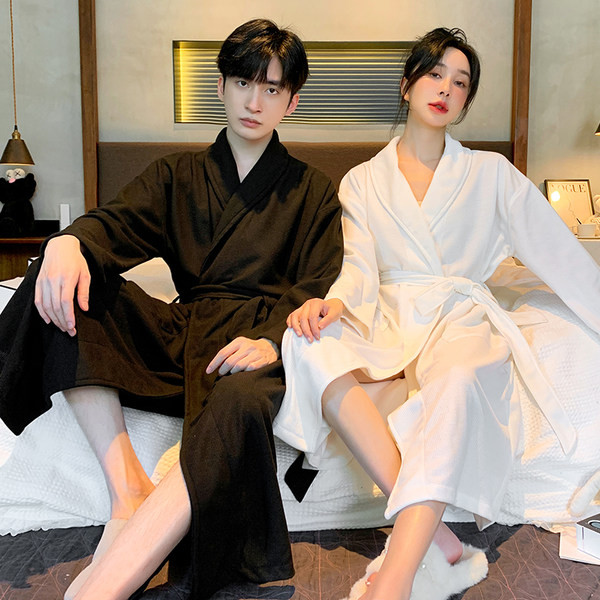 Ежедневен модел халат с колан