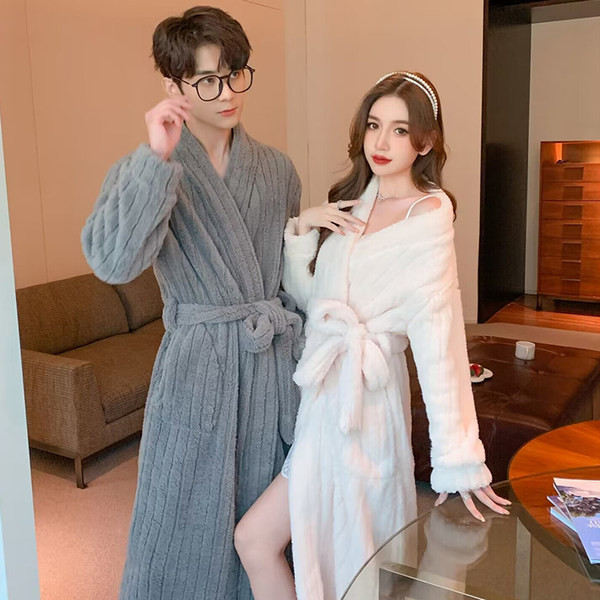 Polár fürdőköpeny öves alkalmi modellel