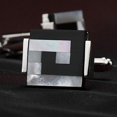 New Pattern Square Cufflinks - For Men