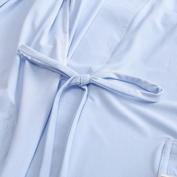 Ежедневен модел тънък халат с джоб