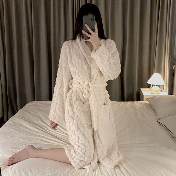 Női mintás közepes hosszúságú alkalmi fürdőköpeny