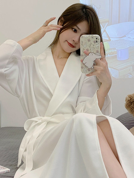 Дамски халат с джоб