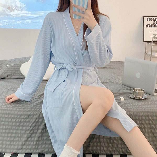 Női alkalmi fürdőköpeny három színben