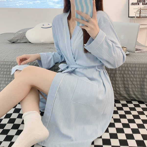 Női alkalmi fürdőköpeny három színben