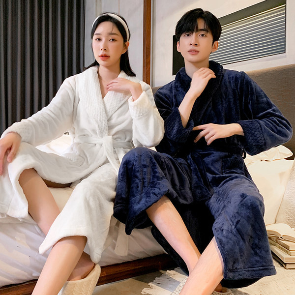 Alkalmi plüss köntös övvel és zsebbel