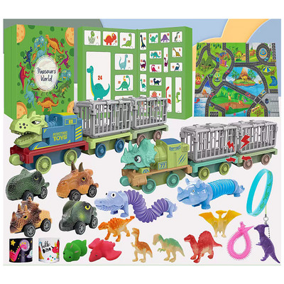 24 dienu Ziemassvētku Adventes kalendāri Ziemassvētku vecīša sniegavīram Pretstresa rotaļlietas 2023. gada Jaunā gada atpakaļskaitīšanas Adventes Ziemassvētku dāvanu kastīte