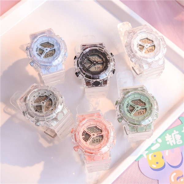 Прозрачен електронен часовник - водоустойчив