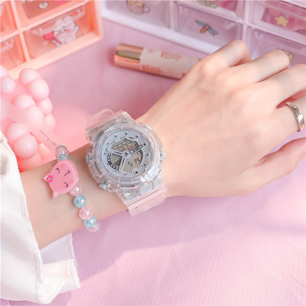 Прозрачен електронен часовник - водоустойчив