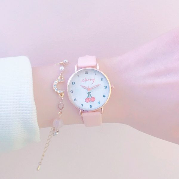 Детски водоустойчив часовник за момичета 