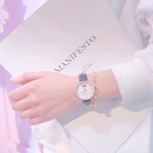 Детски водоустойчив часовник за момичета 