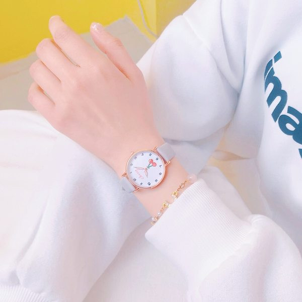 Детски водоустойчив часовник за момичета 