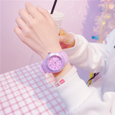 Ежедневен детски часовник с каишка от еко кожа