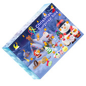 Παιδικά παιχνίδια αποσυμπίεσης Advent Calendars 24 δώρα αντίστροφης μέτρησης με χριστουγεννιάτικα στοιχεία για παιδιά Παιδιά Έφηβοι Φίλοι Χριστούγεννα