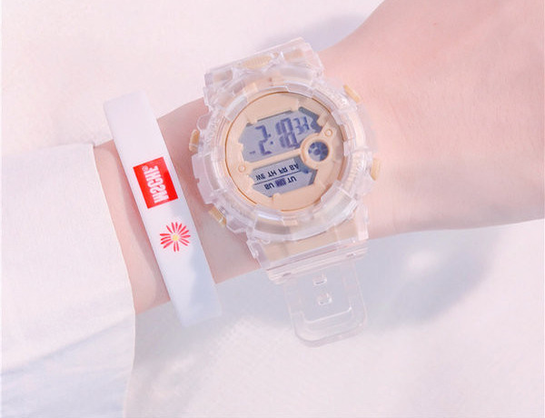 Детски ежедневен часовник със силиконова каишка