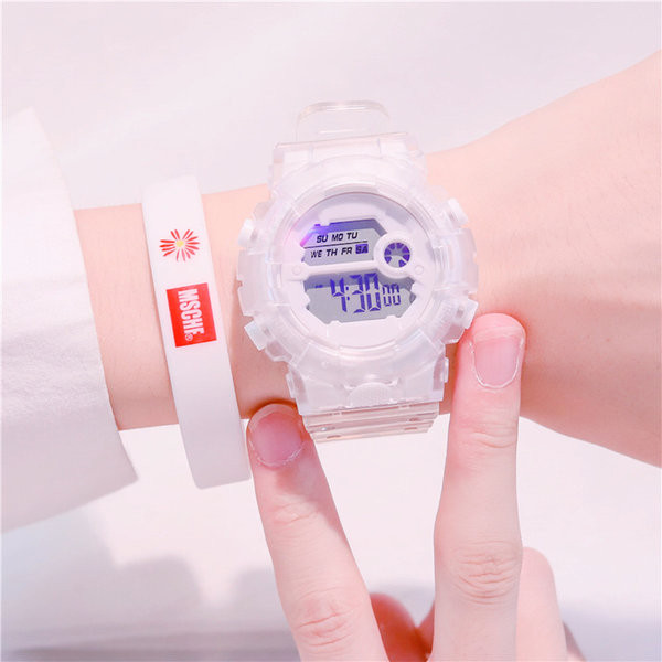 Детски ежедневен часовник със силиконова каишка