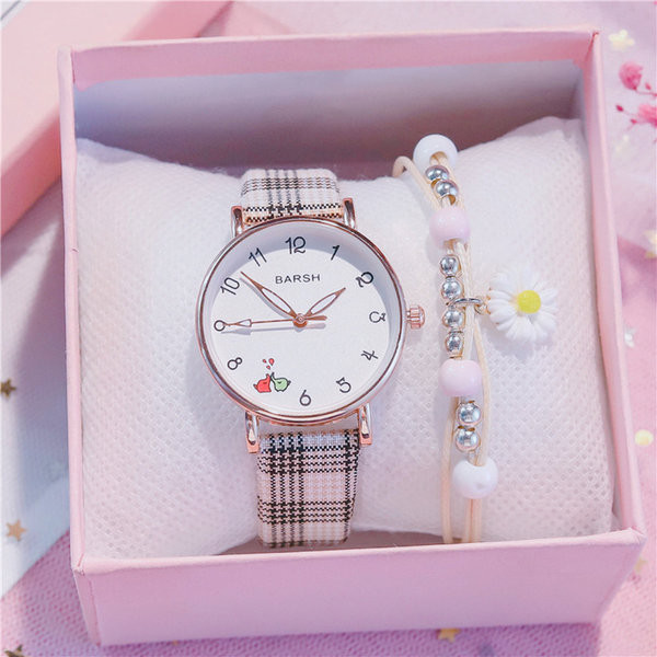 Детски кариран часовник 