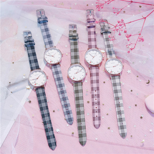 Детски кариран часовник 