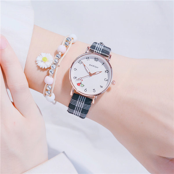 Детски кариран часовник 