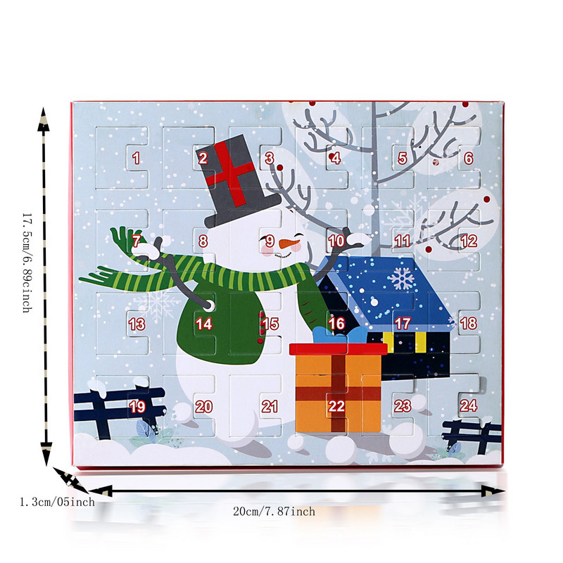 Ziemassvētku atpakaļskaitīšanas Adventes kalendārs 2023. gadam ar modi, DIY 2022. Seksīgs sienas kalendārs Kolibri kalendārs 2022. gada mēneša sienai