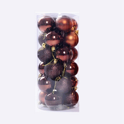 PGY 24PCS Χριστουγεννιάτικες Μπάλες Διακοσμήσεις Χριστουγεννιάτικου Δέντρου Χριστουγεννιάτικα στολίδια 3cm/4cm/6cm/8cm Μπάλα από πολυστυρένιο ΗΠΑ Δώρα Πρωτοχρονιάς Αρχική Α