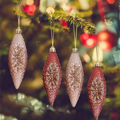 24Gb Ziemassvētku rotājumi Ziemassvētku balles komplekts Ziemassvētku eglītes piekaramie kuloni Navidad Noel Dekorācija Mājas Jaungada dekors Dāvanas 2023