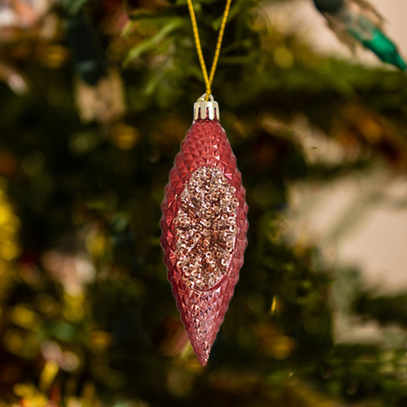 24Gb Ziemassvētku rotājumi Ziemassvētku balles komplekts Ziemassvētku eglītes piekaramie kuloni Navidad Noel Dekorācija Mājas Jaungada dekors Dāvanas 2023