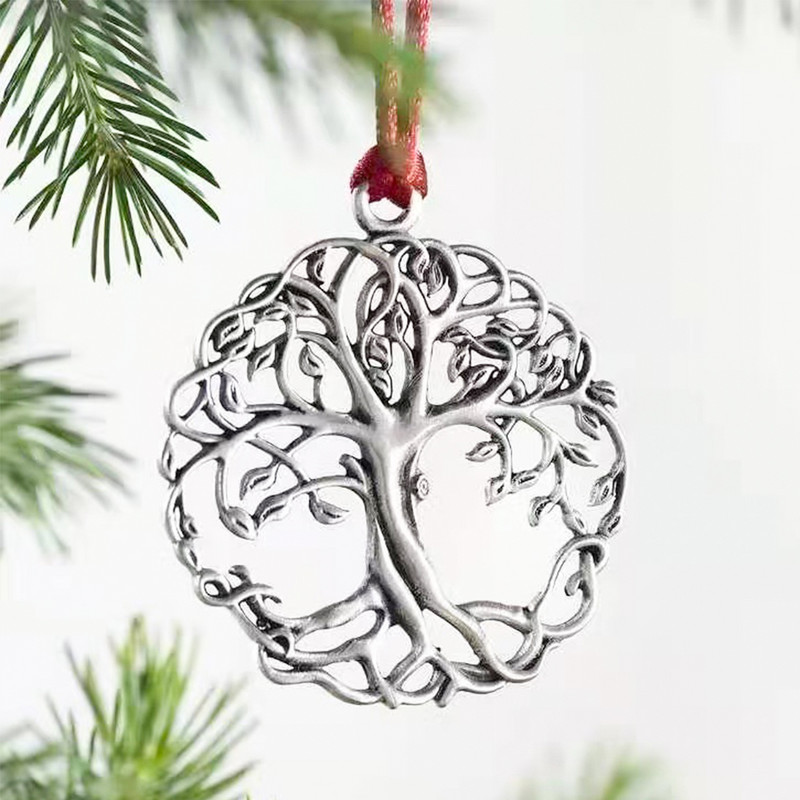 Висулка от сплав Коледна украса Снежен човек Кученце Монограм Коледна елха Висулка Орнаменти Метален декор за стая Нова година Детски подарък