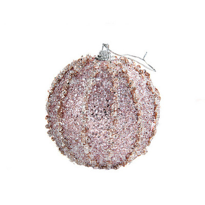 Υψηλής ποιότητας Merry Christmas Rhinestone Balls Glitter For Home Χριστουγεννιάτικες μπάλες από αφρό που κρέμονται στολίδι Χριστουγεννιάτικες μπάλες διακόσμησης