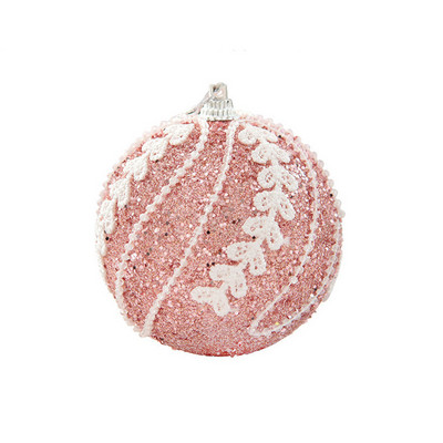 Υψηλής ποιότητας Merry Christmas Rhinestone Balls Glitter For Home Χριστουγεννιάτικες μπάλες από αφρό που κρέμονται στολίδι Χριστουγεννιάτικες μπάλες διακόσμησης