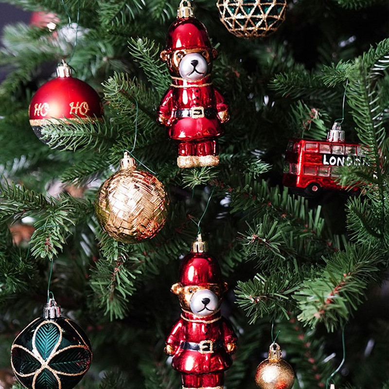 70 бр. Коледни топки Направи си сам Украса за коледно дърво Орнаменти за домашен декор Нова година Коледа Висулка