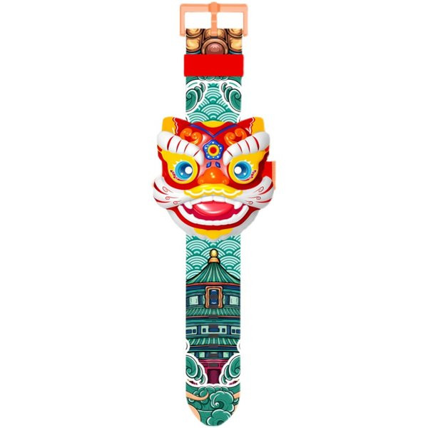 Детски прожекционен часовник с апликация 