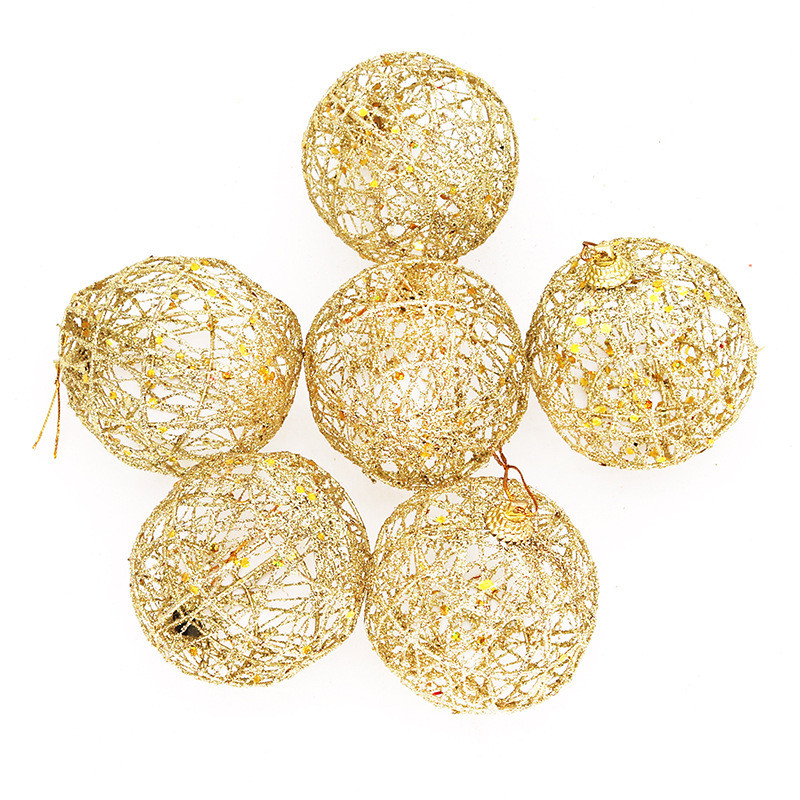 Прозрачни коледни топки Снежни топки Ръчно рисувани топки Орнаменти за коледно дърво Висулки Прозорци Декорации за таван