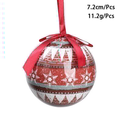 Värvilised pallid 2023. aasta jõuluballi kaunistused jõulukuuse kaunistamiseks mõeldud kaunistused 7,2 cm XMAS Ball Festivali riietustarbed