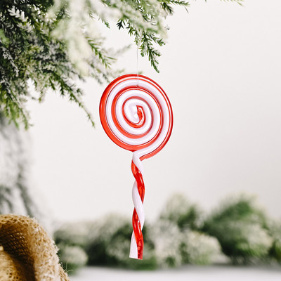 3D jõuluripats Candy Cane ripats rippuv kaunistus jõulupuu peokaunistus Navidad Decoraciones Para El Hogar Home Decor