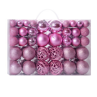 Kampaania-100 tk/komplekt jõulupall 3-6 cm jõulukuuse kaunistamine XMAS-puu rippuv rippkaunistus Head uut aastat 2023 kingitused
