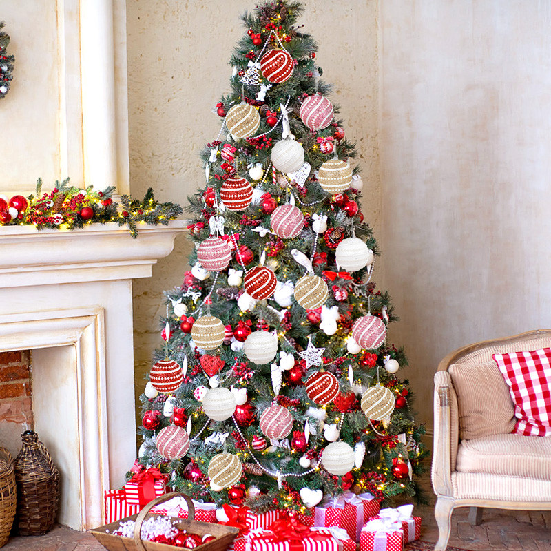 8 cm jõulupuu rippuvad pallid PE-vahust purunemiskindel jõulupall Noel jõulukuuseehted 2023 jõulukaunistused