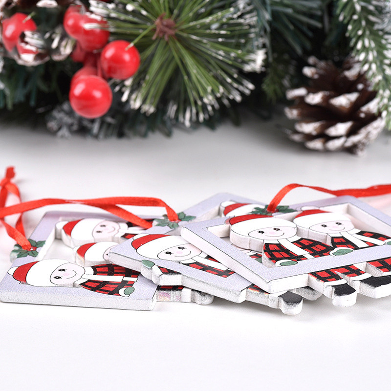 Jõuluripats DIY isiklikud pere jõulukaunistused koju Jõulupuu rippuv ornament Uusaasta 2023