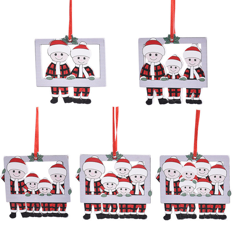 Jõuluripats DIY isiklikud pere jõulukaunistused koju Jõulupuu rippuv ornament Uusaasta 2023