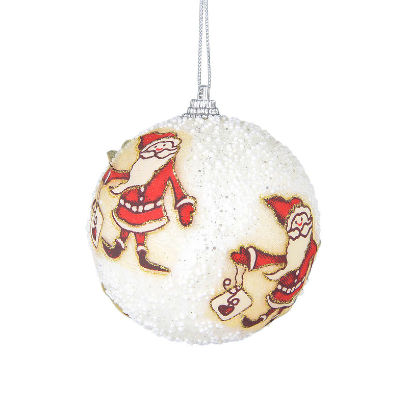 8 cm Jõuluvana jõulupallid, ehis jõulupuu rippuv ripats, jõulukaunistus koju 2023. aasta uusaasta kingitus Noel Navidad