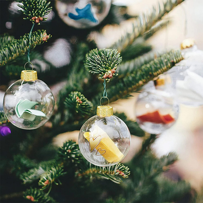 50 TK Ümmargused jõulupallide kaunistused Kuld eemaldatavad metallist riidepuud Müts Xmas New Year asenduskaunistused kork DIY Decor