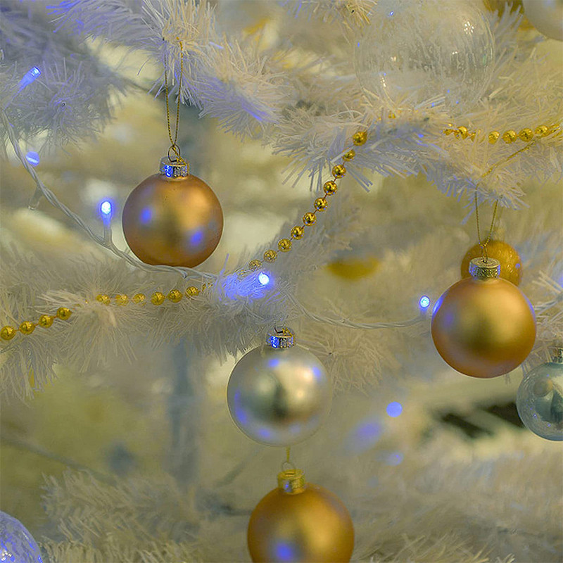 50 TK Ümmargused jõulupallide kaunistused Kuld eemaldatavad metallist riidepuud Müts Xmas New Year asenduskaunistused kork DIY Decor